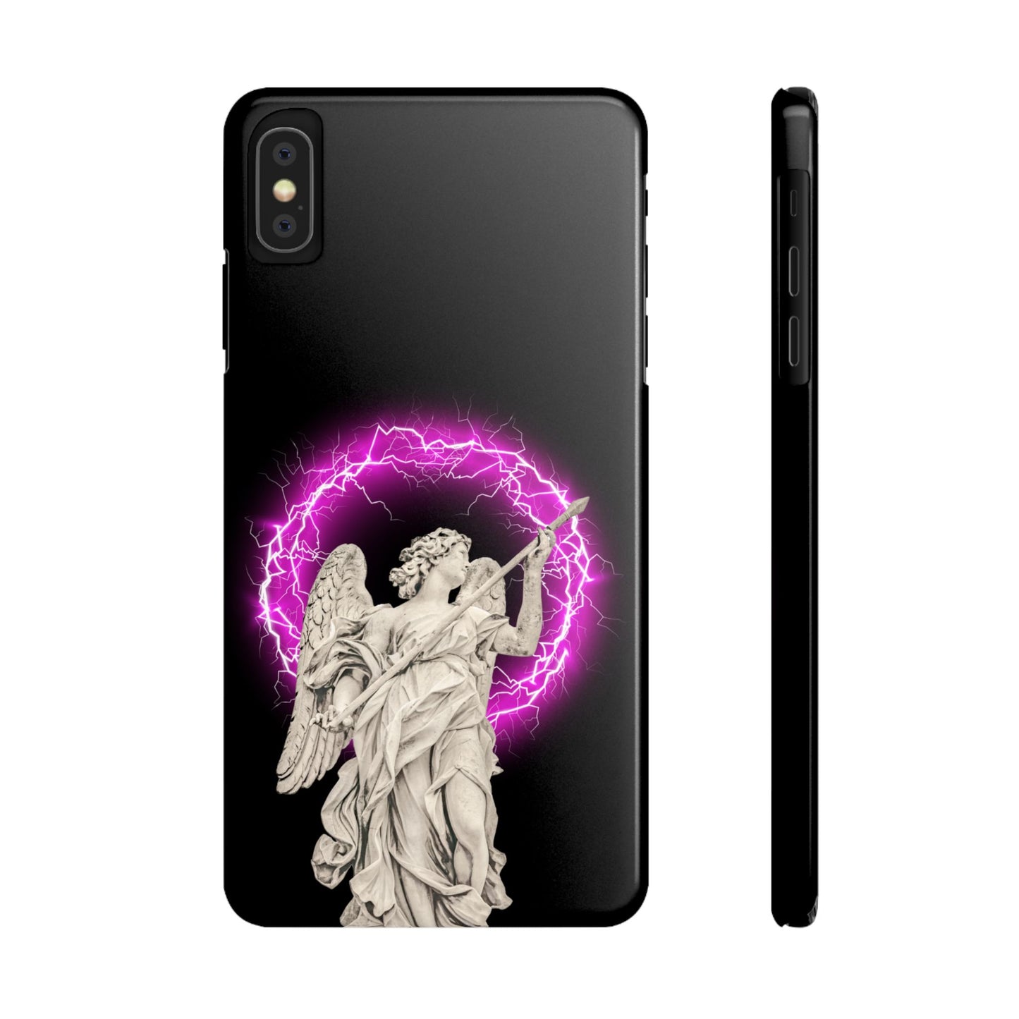 Greek God Pink Lightning Phone Case