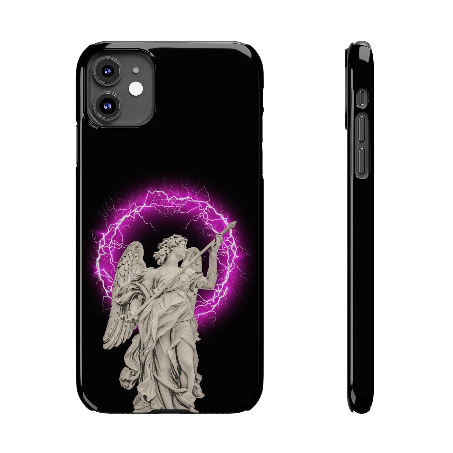 Greek God Pink Lightning Phone Case