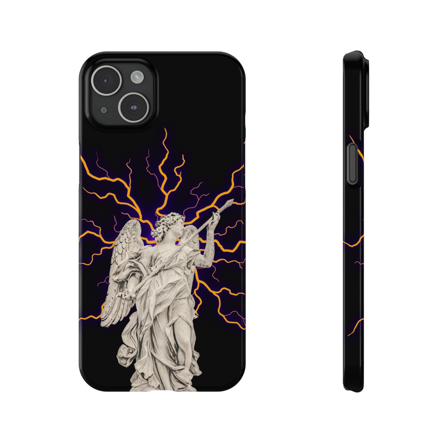 Greek God Orange Lighting phone  case