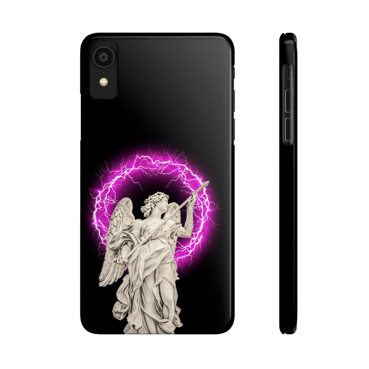 Greek God Pink Lightning Phone Case