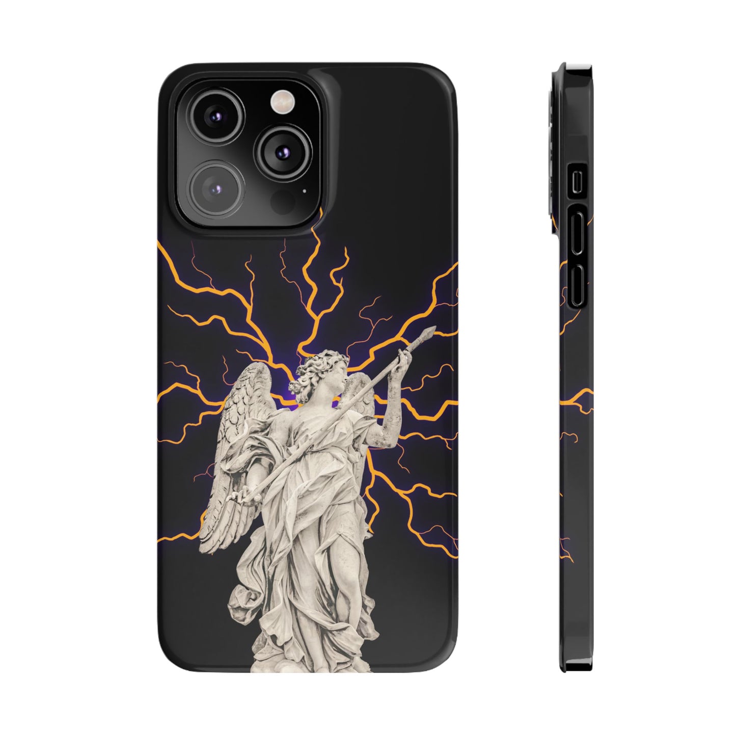 Greek God Orange Lighting phone  case