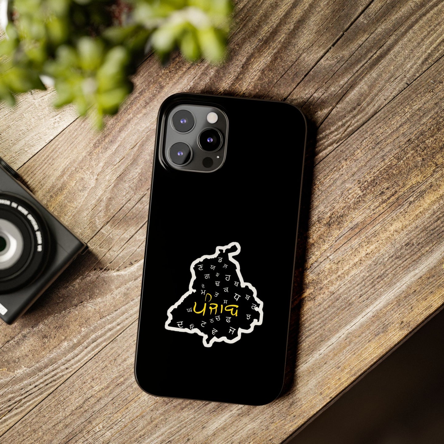 Punjab Map Phone Case