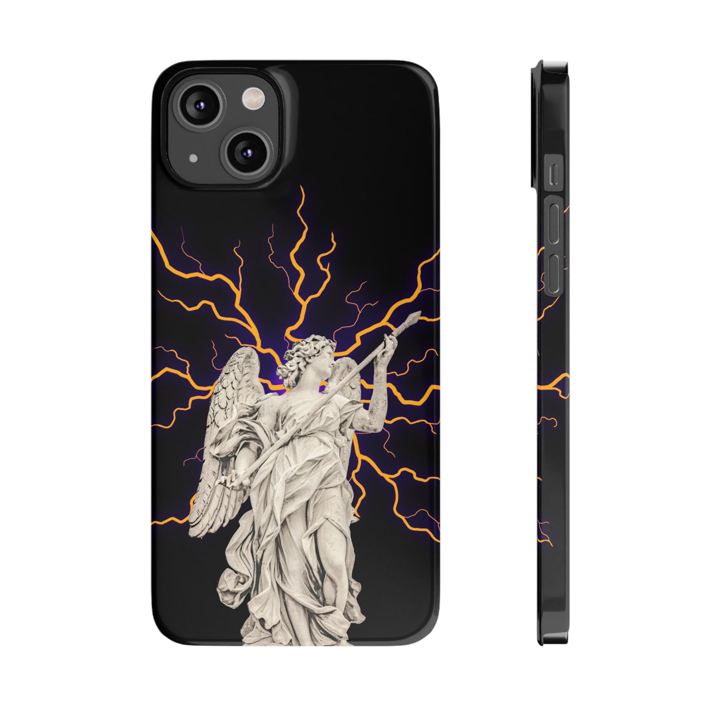 Greek God Orange Lighting phone  case