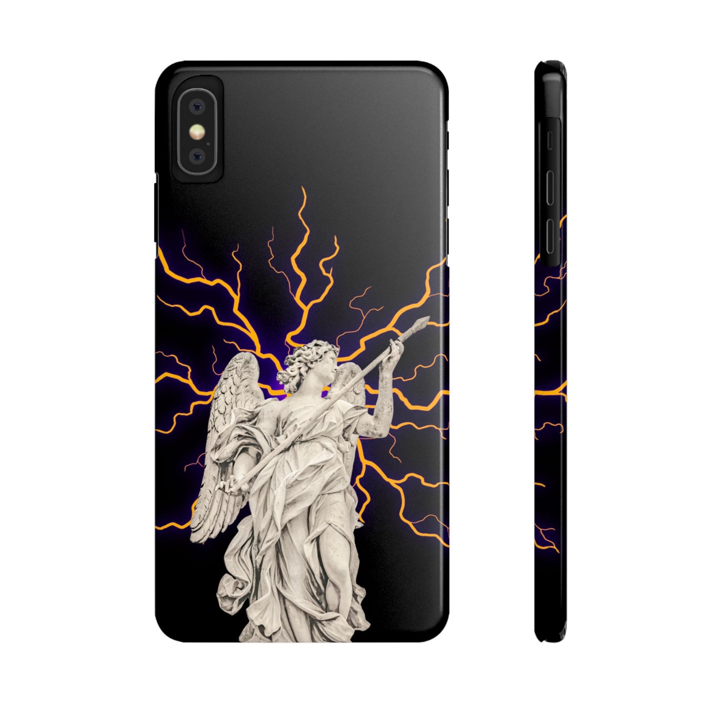 Greek God Orange Lighting phone  case