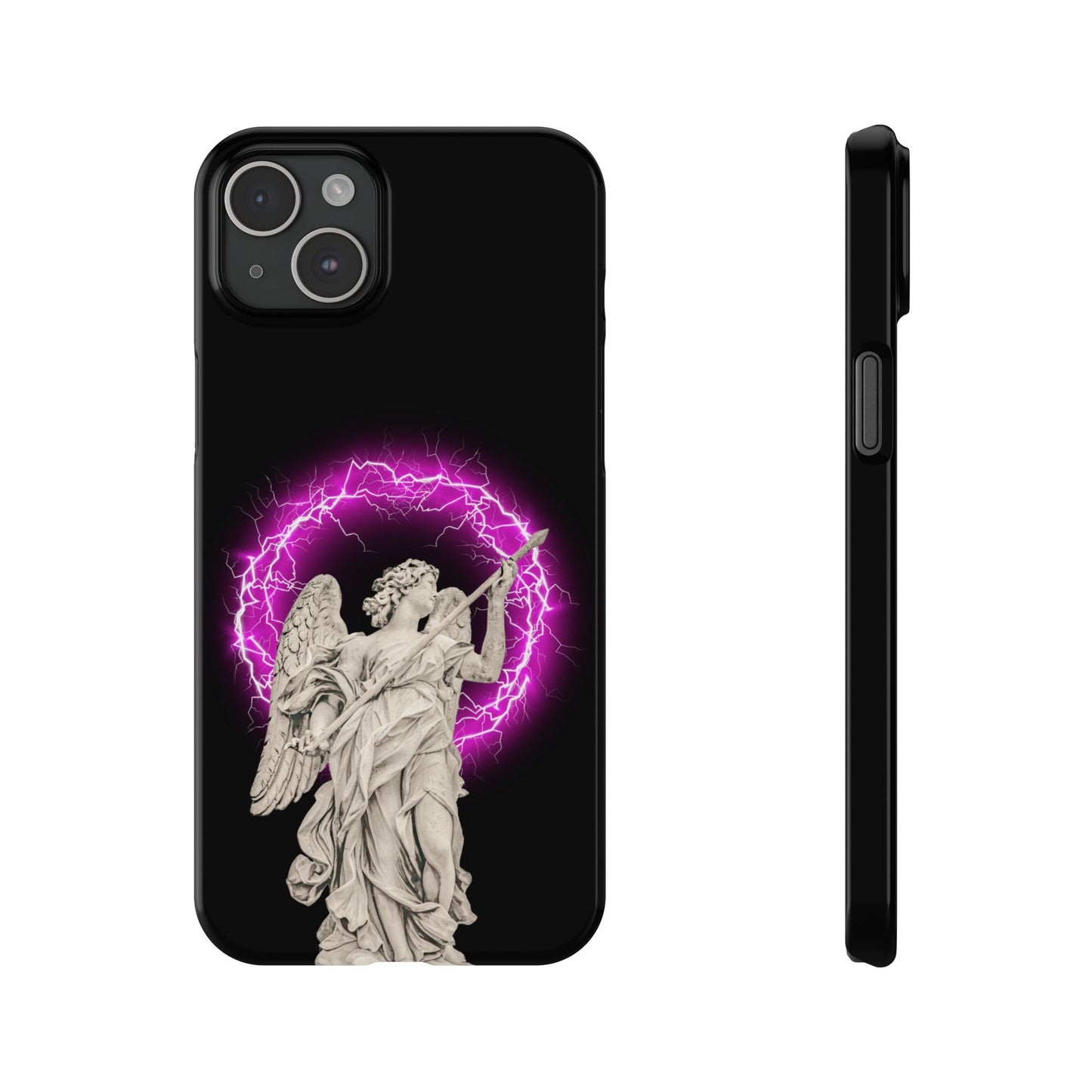 Greek God Pink Lightning Phone Case