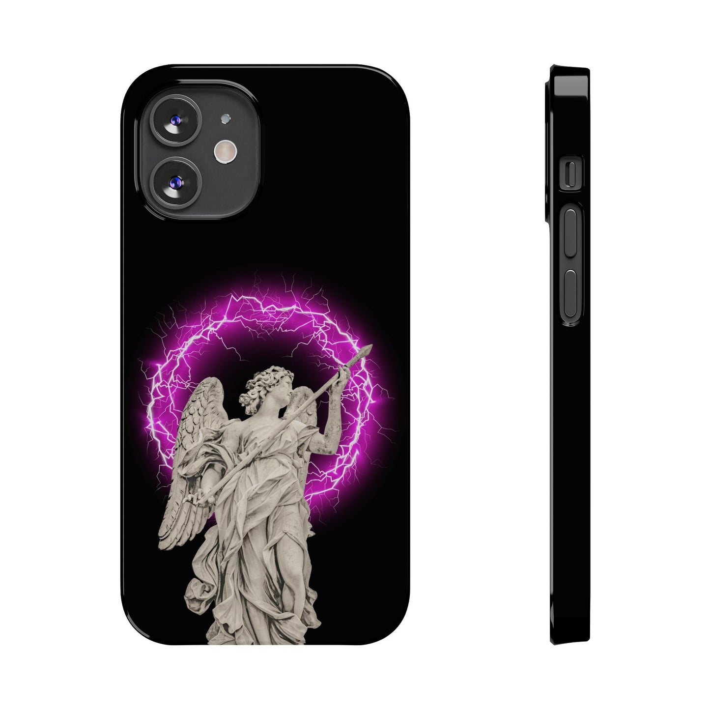 Greek God Pink Lightning Phone Case