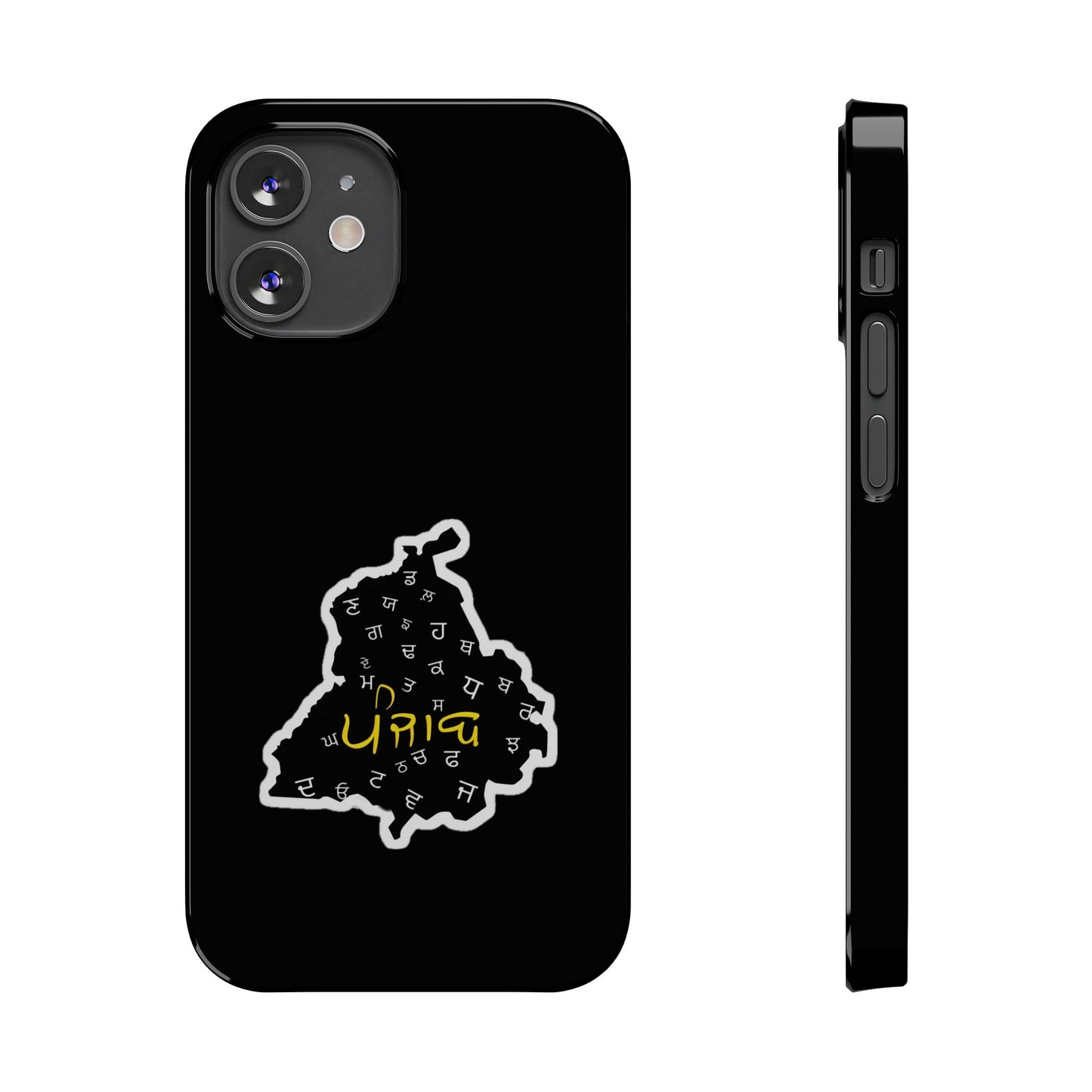 Punjab Map Phone Case