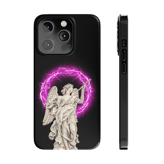 Greek God Pink Lightning Phone Case