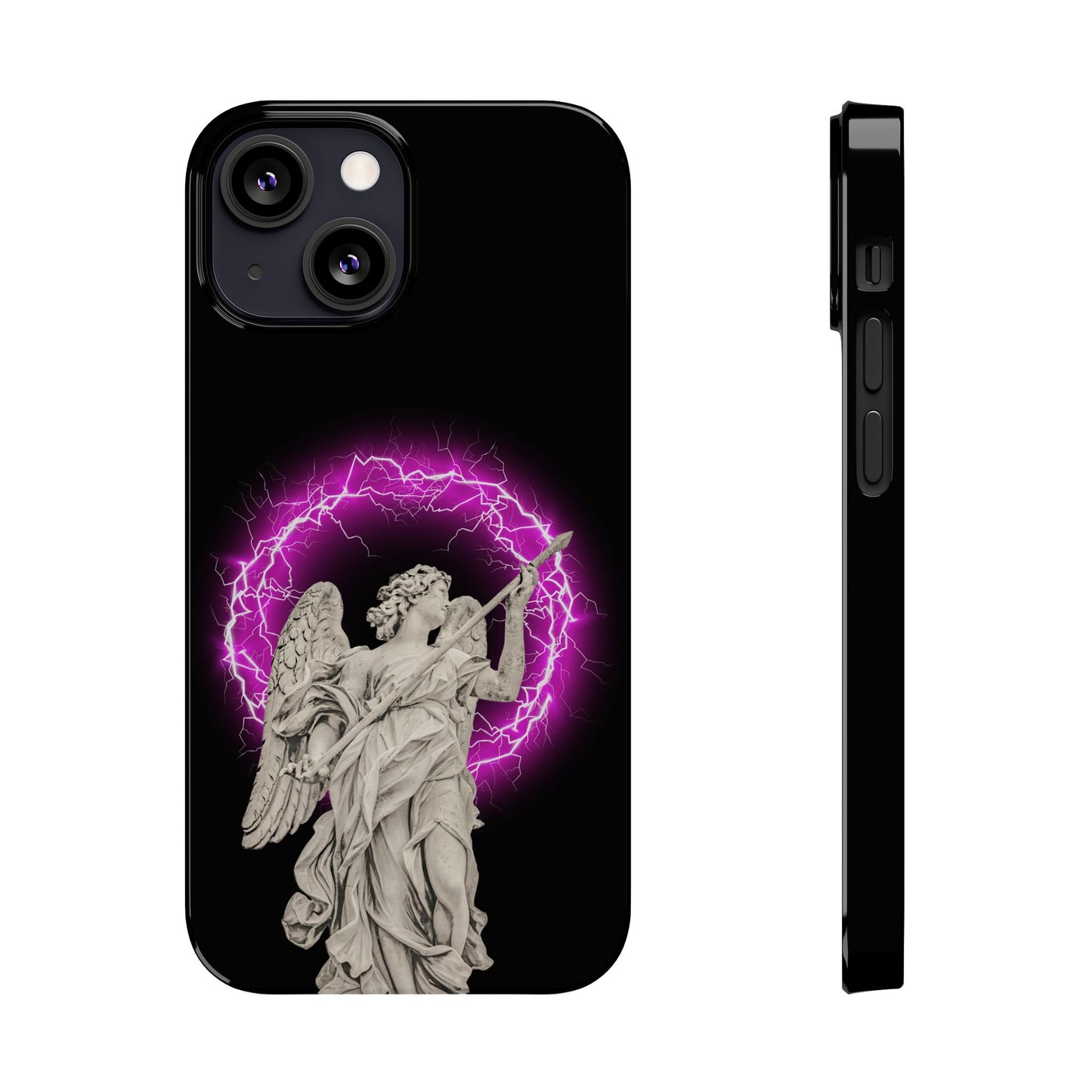 Greek God Pink Lightning Phone Case