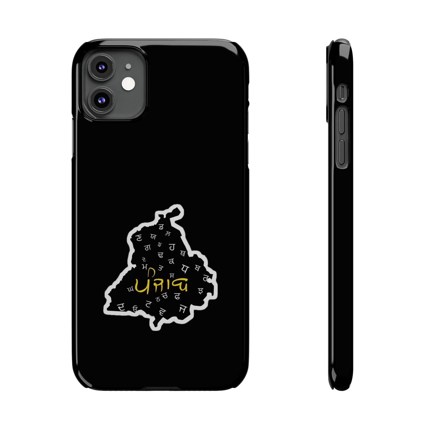 Punjab Map Phone Case