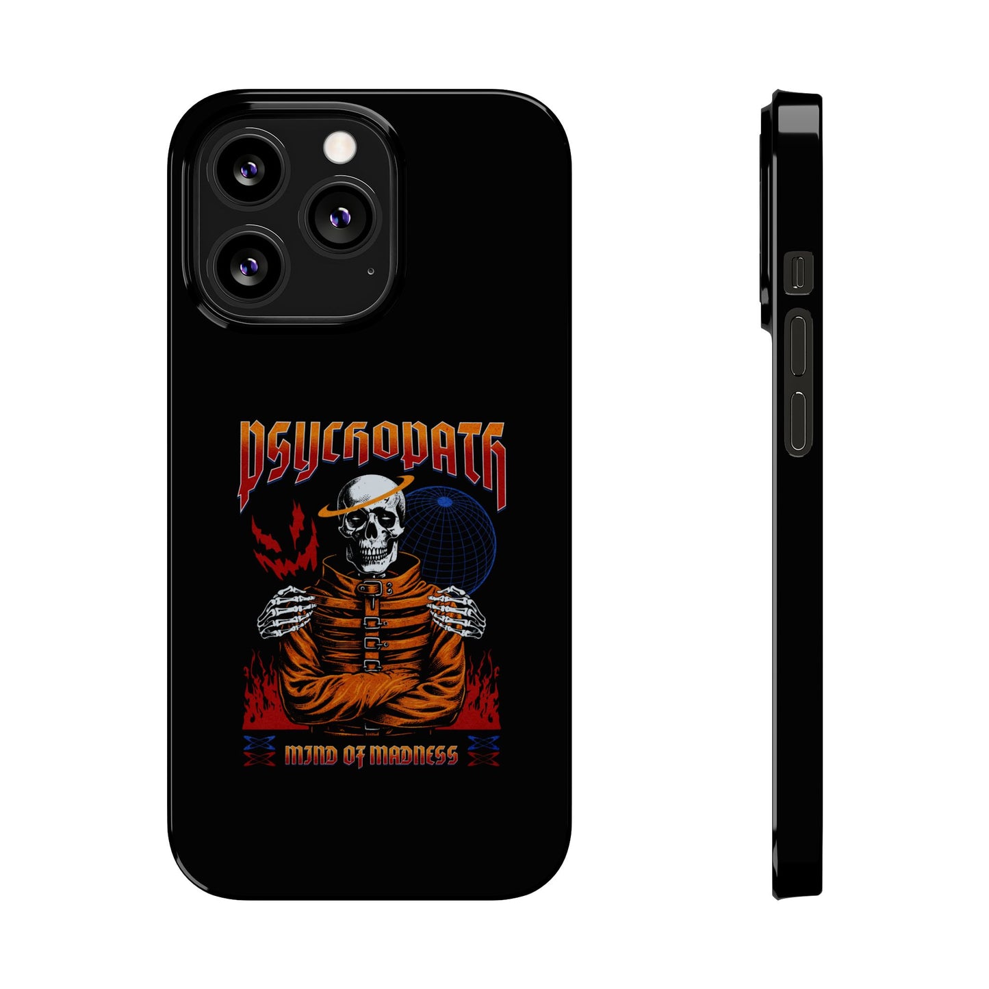 Psychopath Skull Phone Case