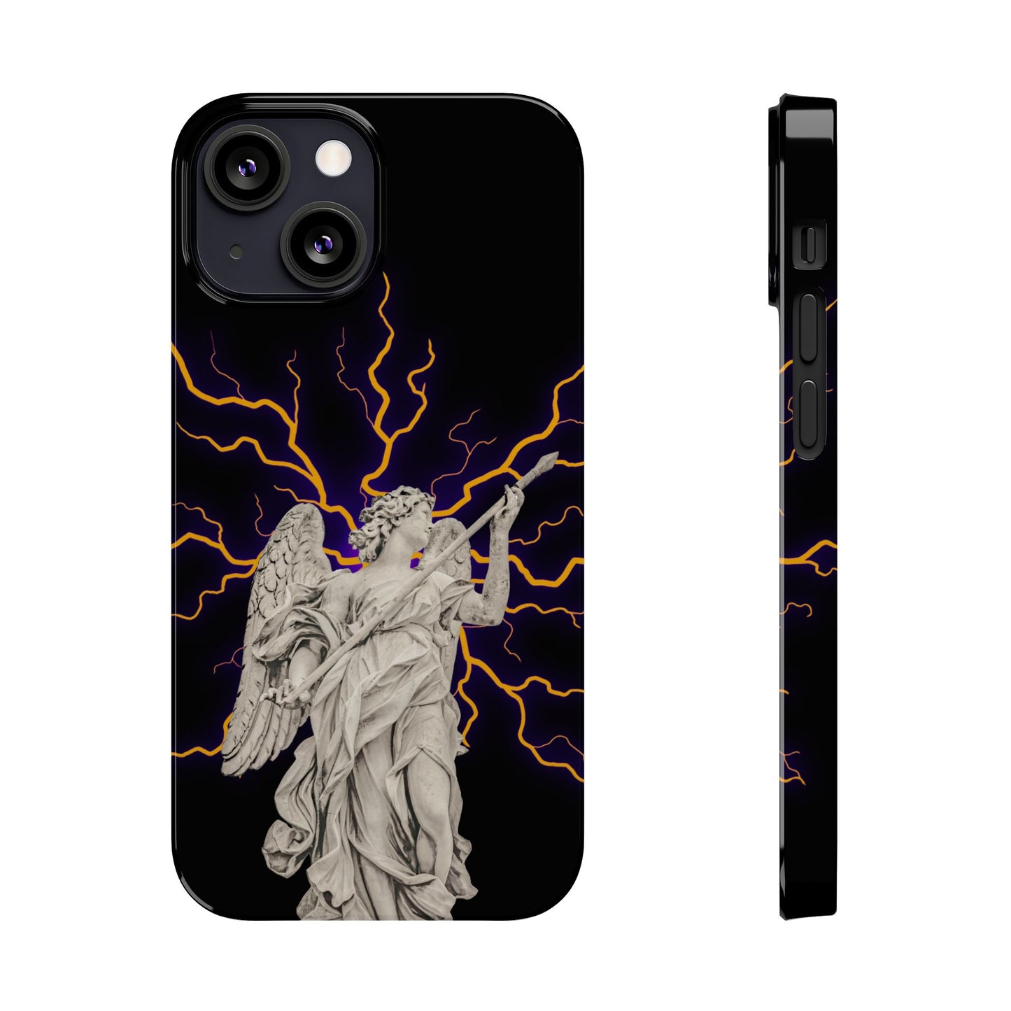 Greek God Orange Lighting phone  case