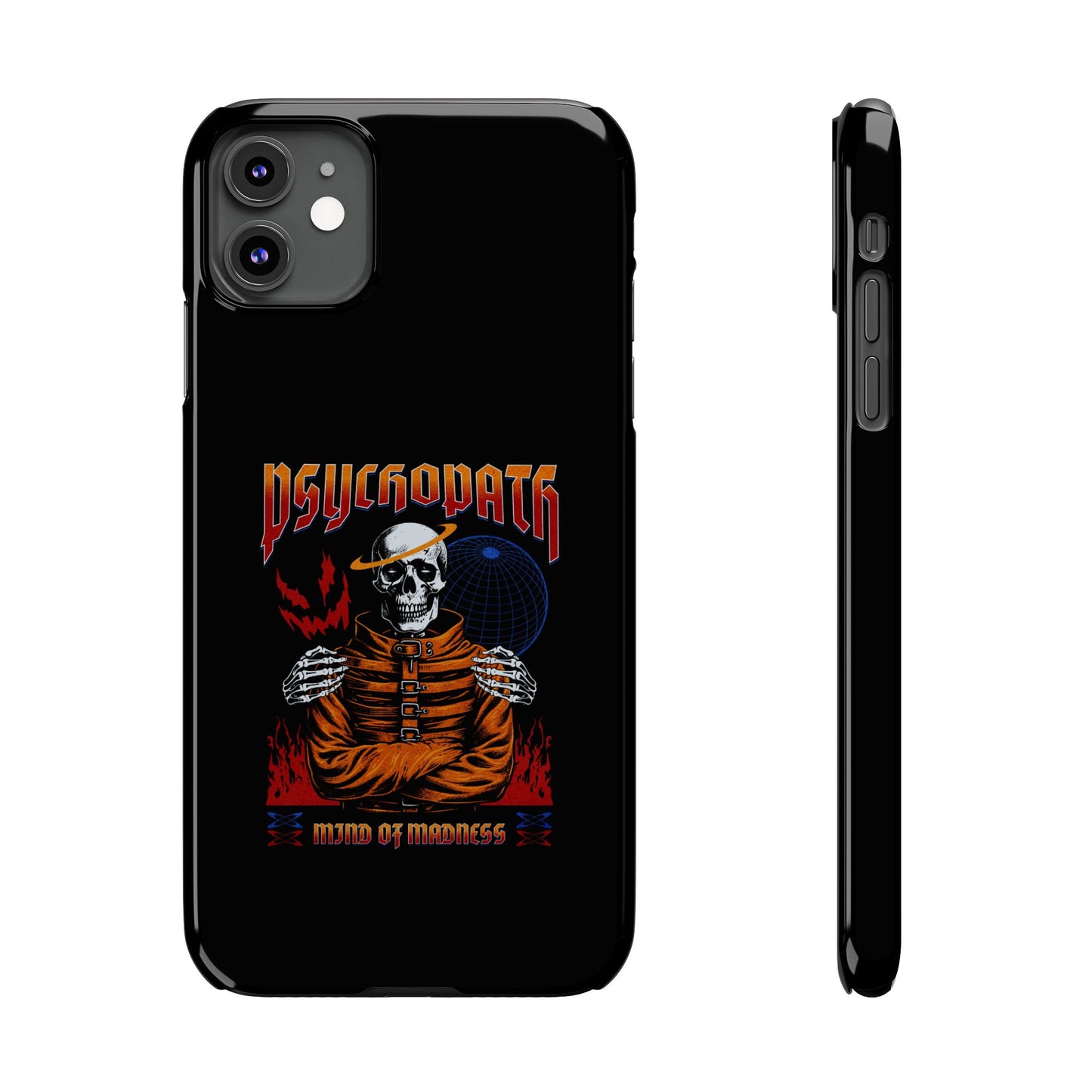 Psychopath Skull Phone Case