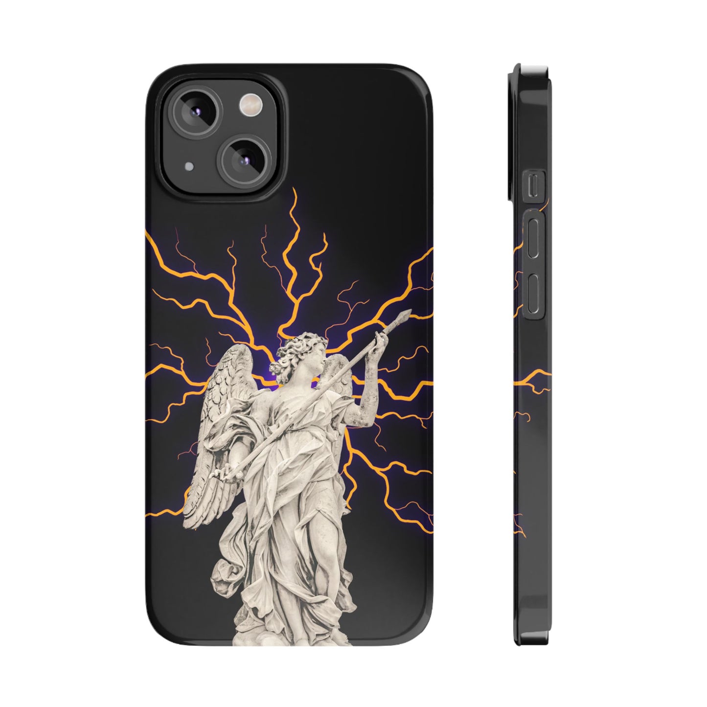 Greek God Orange Lighting phone  case