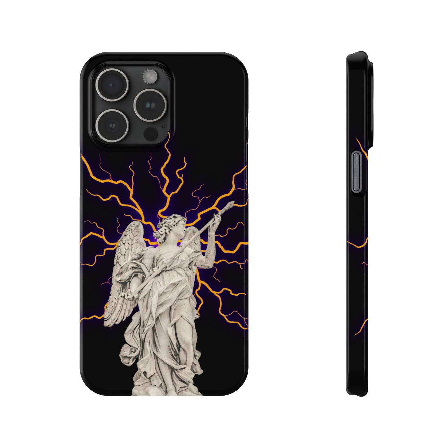 Greek God Orange Lighting phone  case