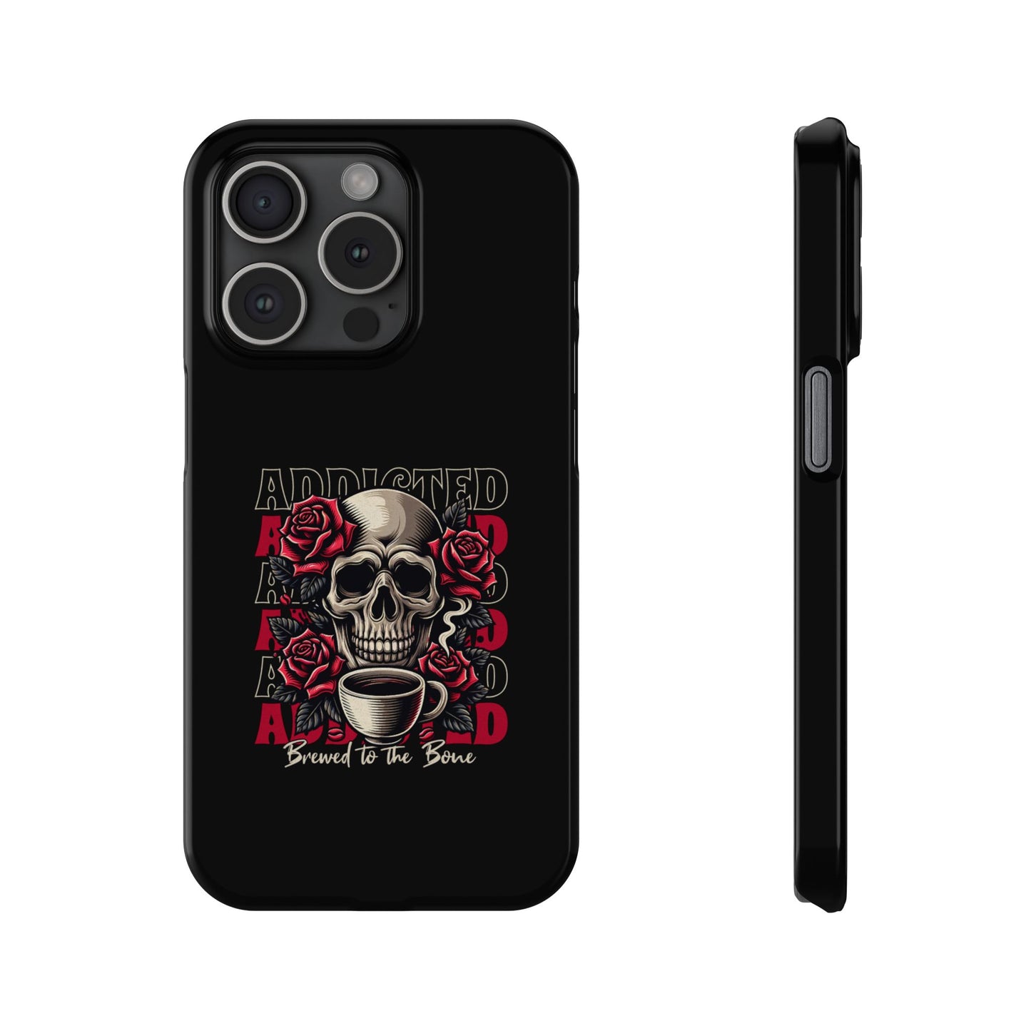 Skull Rose Phone Case