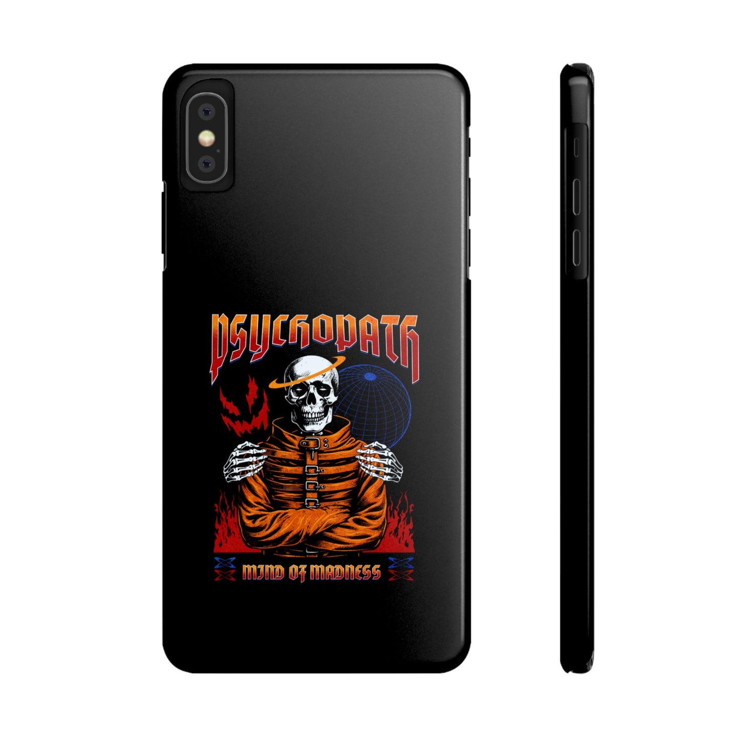 Psychopath Skull Phone Case