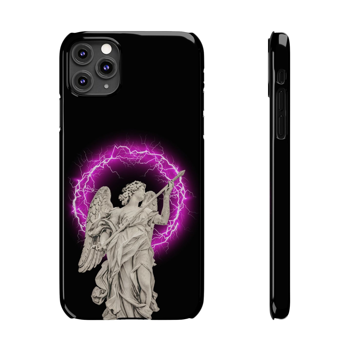 Greek God Pink Lightning Phone Case