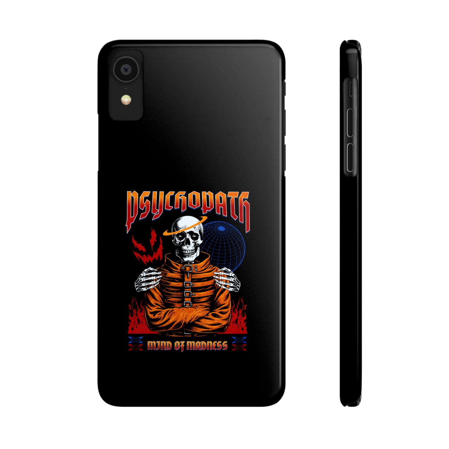 Psychopath Skull Phone Case